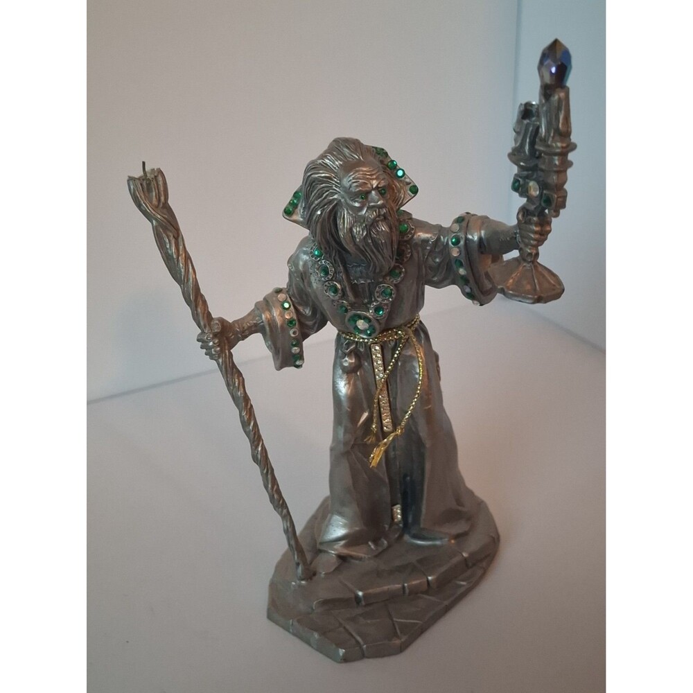 Gwydion The Wizard RF 1251 Grenadier 6" Colossal Lords 1991 Rawcliffe Pewter